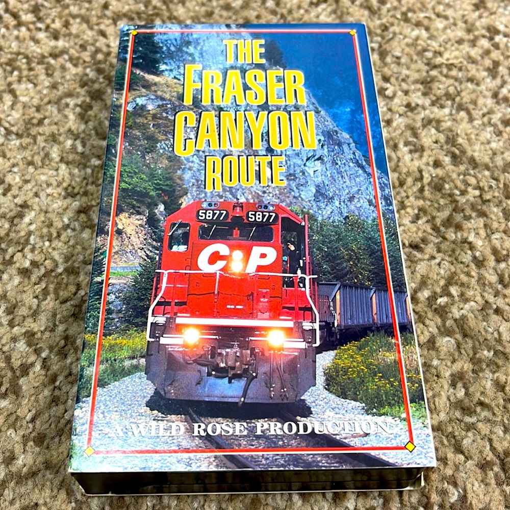 The Fraser Canyon Route vhs videotape